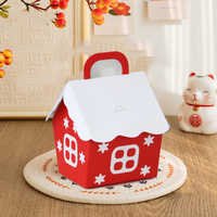 Boîte cadeau de Noël personnalisée, emballage cadeau, boîte décorative pour les fêtes, conteneur cadeau pour bonbons, ornements