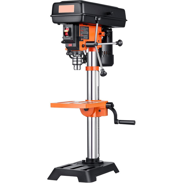 3.2 Amp 5-Speed Adjustable Drill Press Machine Corded Electric Industrial Benchtop Drill Press for Metal and Wood