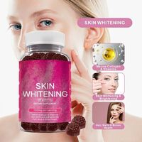 Gummies éclaircissantes pour la peau HDK OEM/ODM au collagène, glutathion et nicotinamide pour l'éclat de la peau, la santé des cheveux, des ongles et des os, marque privée