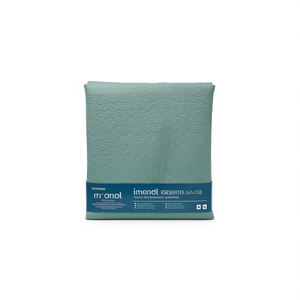 Ronick Seafoam King Reversible <b>Bedspread</b> <b>Set</b> Polyester Stitched Modern Home Bedding - Product Image 1
