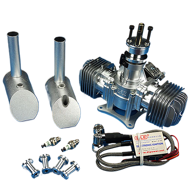 Brand DLE 60 CC Twin Gas Engine For RC Airplane Hot Sell,,-, Fixed Wing Model