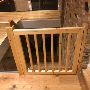 Barrière de sécurité pour bébé pliable pour chambre à coucher, parc pour bébé, garde-corps d'escalier personnalisé, porte demi-hollandaise, clôture pour bébé en bois massif, montage facile - Product Image 3