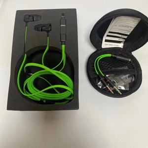 Pour <span class=keywords><strong>Razer</strong></span> Hammerhead Pro V2 In-Ear <span class=keywords><strong>PC</strong></span> Musique Jeu Casque Casque 3.5mm Filaire Ordinateur <span class=keywords><strong>Portable</strong></span> <span class=keywords><strong>PC</strong></span> Mobile Téléphone Écouteur avec Micro - Product Image 1