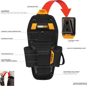 Free sample Wide Mouth <b>Tool</b> <b>Bag</b> with Water Proof Molded Base Wide Mouth <b>Tool</b> <b>Tote</b> <b>Bag</b>,Waterproof <b>Tool</b> Organizer <b>Bag</b> for Men - Product Image 3