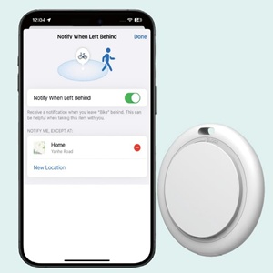 Étui de protection certifié MFi pour localisateur Bluetooth, en métal, plastique et silicone, étanche, avec coque de charge et positionnement AGPS - Product Image 5