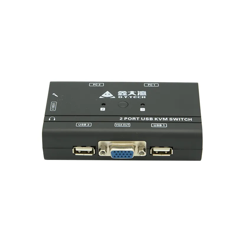 High Definition Multimedia Interface Automatic USB Audio KVM Switcher Connectors 2 Input 1 Output Ps/2 Vga Kvm Switch