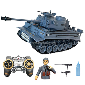 <span class=keywords><strong>Tank</strong></span> de combat RC War King à l'échelle 1/18 2,4 GHz, modèle M1A2 T-90 99G Tiger Leopard avec fonction de tir et effet de fumée - Product Image 2