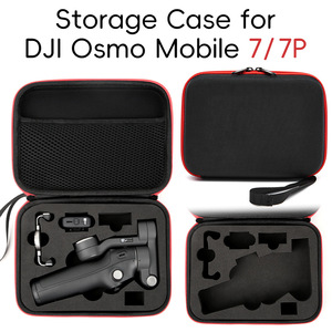 Sac de rangement portable, étui de transport, édition standard, boîte tout-en-un pour accessoires de caméra sportive <span class=keywords><strong>Osmo</strong></span> Mobile 7/7P, PU - Product Image 3