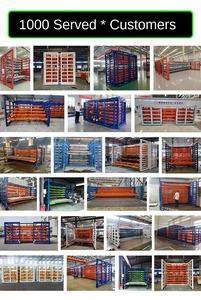 מתכת גיליון אחסון ידני שליטה גלגול החוצה פלדה גיליון מתכת כבד סוג מגירת - Product Image 3