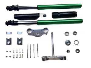 Amortisseur avant inversé 710/735/800MM avec tige de direction et roulements coniques, adapté à la modification des pièces Apollo - Product Image 2