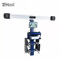 Machine d'alignement de roues 3D ZeHoo H5 pour voitures avec écran LED, puissance 250W, capacité 75KG