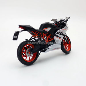 IN STOCK <strong>1</strong>:<strong>12</strong> Scale KTMS RC390 Simulation Sliding Collection Alloy <strong>Diecast</strong> Vintage <strong>Motorcycle</strong> Model - Product Image 3