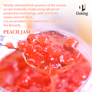 Confiture de pêche jaune 0 gras à tartiner sur du <span class=keywords><strong>pain</strong></span> ou des boissons concoctées à presser à partir de pêches fraîches et juteuses - Product Image 4
