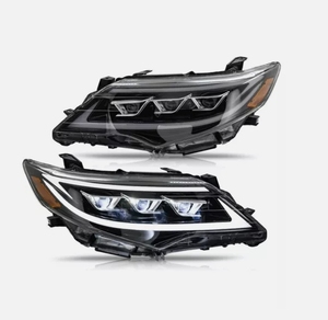 NUELEAD Nuevo Conjunto de Faros Delanteros de 12V para Conducción Segura, Luz Roja Lado del Conductor, Luz Alta para Retrofit/Actualización 2012-2014, 50W - Product Image 5