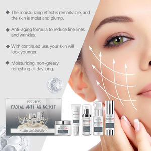 Set Facial Antienvejecimiento EELHOE, Crema Facial Hidratante y Suavizante, Cuidado Diario Delicado para la Piel - Product Image 4
