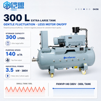 Unidad de Vacío de Paletas Rotativas de Alta Presión KAI MENG 140m³/h 5KW -101kPa para Unión de Resina y Fibra de Carbono