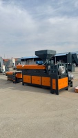 Machine de granulation plastique, extrudeuse à vis simple pour le recyclage de feuilles PP, PS, PVC, PE et la fabrication de granulés