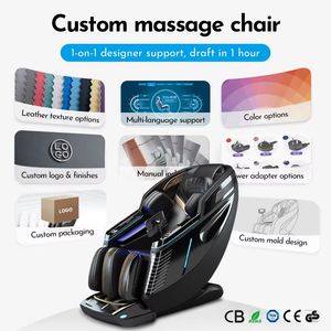 เก้าอี้นวด L36SY 4D แบบดูอัลคอร์ จากโรงงานโดยตรง พร้อมระบบ Zero Gravity, Airbag, ระบบทำความร้อน, ลูกกลิ้งนวดเท้า รับผลิตแบบ OEM และสกรีนโลโก้ตามสั่ง ขายส่งจำนวนมาก - Product Image 2