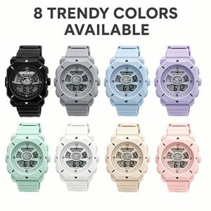 <span class=keywords><strong>Reloj</strong></span> Digital NT-521 de Diseño Moderno y Vanguardista para Estudiantes, 8 Colores a Elegir - Product Image 1