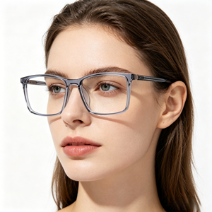 <span class=keywords><strong>Occhiali</strong></span> di Alta Qualità con Montatura Moderna, <span class=keywords><strong>Lenti</strong></span> Trasparenti, Prescrizione Ottica, Lussuosi <span class=keywords><strong>Occhiali</strong></span> Quadrati in TR90 e Acetato - Product Image 2