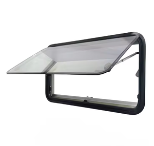 Ventana para RV de Doble Acristalamiento Acrílico con Apertura Manual y Mosquitera, Impermeable para Exteriores - Product Image 1