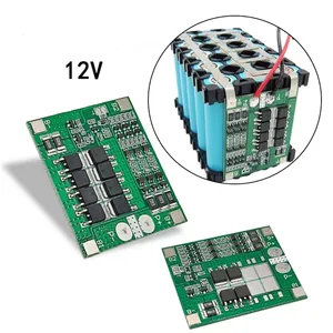 Mendukung kustom 1s-16s BMS PCB papan perlindungan PCBA untuk 18650 paket baterai lithium papan pelindung baterai ion