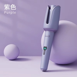 Rizador de Pelo Giratorio, Rizador de Pelo de Plástico de Marca Privada, Rizador de Pelo Automático Rosa - Product Image 4