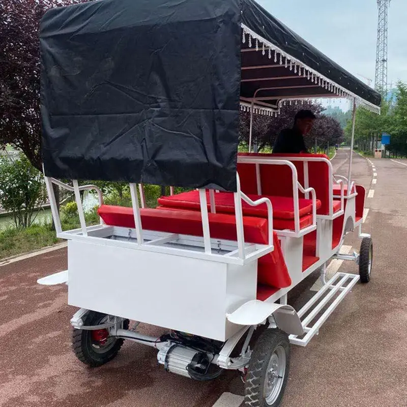 Oem Romantische Sightseeing Paard Vervoer Luxe Paarden Wagon Aangepaste Bruiloft Winkelwagen Voor Toeristische