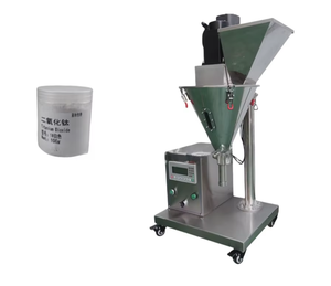 Machine de remplissage semi-automatique de bureau pour poudre de café moulu et épices, avec vis sans fin, pour l'emballage quantitatif - Product Image 5