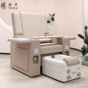 Sillas de pedicura caliente ShiLu, muebles de Spa de lujo, sillas de pedicura para pies con pestañas, sofá de masaje de pedicura eléctrico todo en uno - Product Image 4