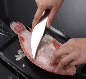 Dụng Cụ Nhà Bếp Dụng Cụ Làm Sạch Da Cá Bộ Dụng Cụ Cắt Vảy Cạo Dụng Cụ Bóc Vảy Cá Bằng Nhựa Và Thép Không Gỉ - Product Image 4