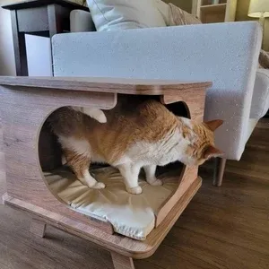 Деревянная кровать для кошек - Product Image 3