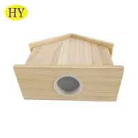 Unfinished Wooden Piggy Coin Bank, Give Save Spend Box