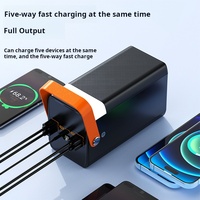 Batterie Li-Polymère Transparente Oraimo 10000mAh Neuve, Chargeur Portable Universel 20W avec Entrée Type-C