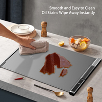 Flexibles Spleiß design Elektrisch Langlebige Lebensmittel wärme schale Heizplatte Rolla ble Fast Heating Silicone Food Warming Mat