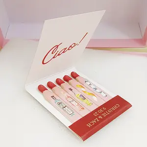 High Quality Colored Safety Matchbooks Custom 4.8cm Paper Stick Book Matches