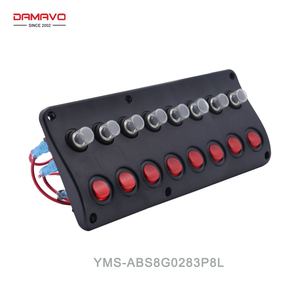 Panel de interruptores marinos a prueba de agua, 12V, 24V, sistema de Control de potencia de 4, 6 y 8 bandas, 1 año, producto electrónico compatible con CarPlay - Product Image 2
