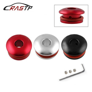 CRASTP Car Gear <b>Knob</b> Aluminum Alloy Red Silver Black Rustproof <b>Shift</b> <b>Knob</b> Base for Most Car Models - Product Image 1