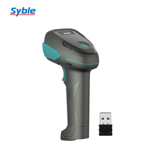 Nuevo producto Syble, escáner de código de barras inalámbrico de 2,4G, lector de código de barras láser 2D, escáneres <span class=keywords><strong>USB</strong></span> de código de barras QR de mano con cable 1D - Product Image 4