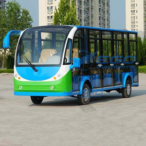Wholesale Adults 4-<b>wheel</b> Electric Sightseeing Car 72V 8-23 Seater Touring Sightseeing Bus for Sale - Product Image 3