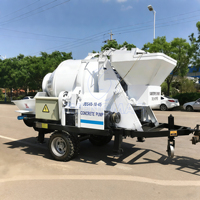 Pompe à béton électrique haute efficacité 40m3/h |   Mélange et pompage intégrés, sortie stable