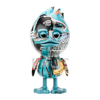 Moche Caneton Sculpture Peint Résine Statue Oiseau Oeuvre Décorative Intérieur Jouets Fabricant Conception Personnalisé Dessin Animé