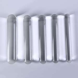 Super Grote Transparante Glazen Penis Vibrator Eenvoudige Kristal Masturbatie Stick Hoge Sexappeal Voor Vrouwelijke G-Spot Achtertuin - Product Image 6