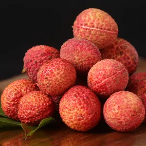 Fruta de lychee fresca excelente, producto en oferta