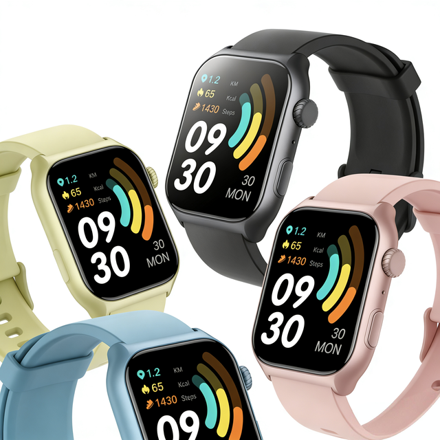 2026 New Smart Watch  Waterproof Fitness Tracker with Heart Rate Monitor Sports Watch Android for Men Women