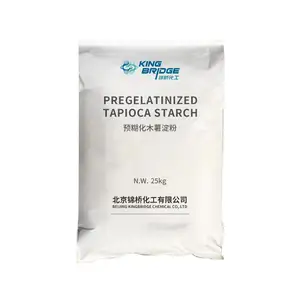 Chất lượng tốt đẹp thương hiệu tinh khiết pre-gelatinized tinh bột như chất kết dính cho xuất khẩu