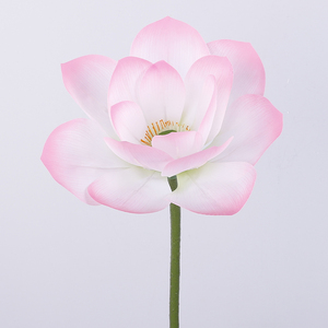Nuovo design artificiale fiori di loto per la decorazione di eventi <span class=keywords><strong>in</strong></span> lattice foglia di loto seedpod premio ninfea per il matrimonio - Product Image 3