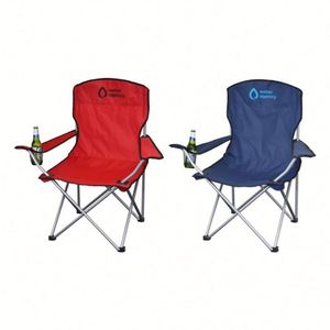 Chaise de camping pliante d'extérieur personnalisable, chaise pliante réglable, chaise de plage pliable - Product Image 1