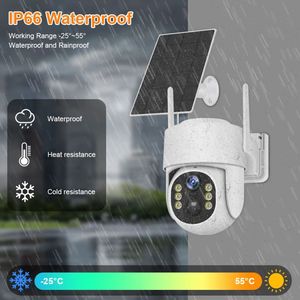 Ubox Camera giám sát không dây CCTV ngoài trời điều khiển ứng dụng 4MP 4G PTZ giám sát từ xa âm thanh 2 chiều - Product Image 5