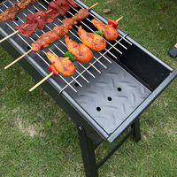 Barbecue portable pliable en acier Corten robuste pour extérieur, idéal pour la vente en Chine